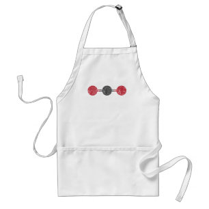 Carbon Dioxide Molecular Structure Standard Apron