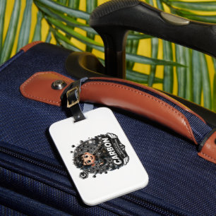 carbon element laptop Cases Luggage Tag