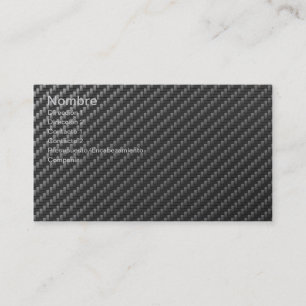 CARBON FIBER BUSINESS CARD