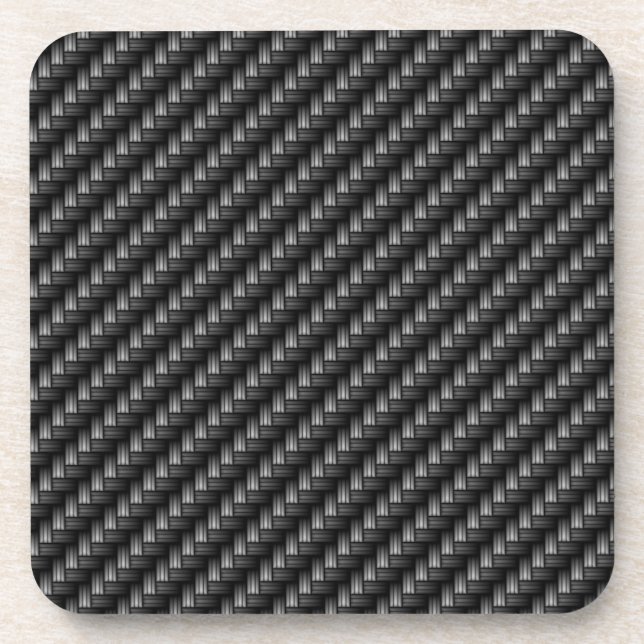 Carbon Fibre 2 Coaster (Front)
