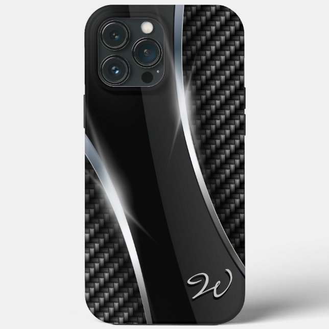 Carbon Fibre 3 Case-Mate iPhone Case (Back)