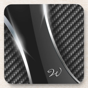 Carbon Fibre 3 Coaster