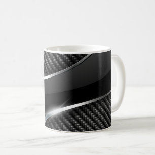 Carbon Fibre 3 Mugs