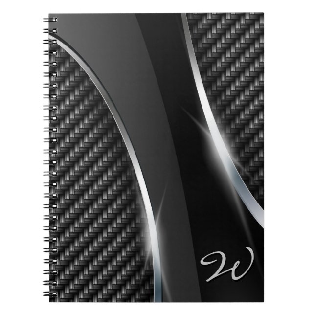 Carbon Fibre 3 Notebook (Front)