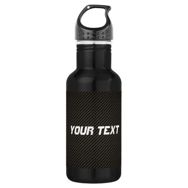 Carbon Fibre 532 Ml Water Bottle (Front)