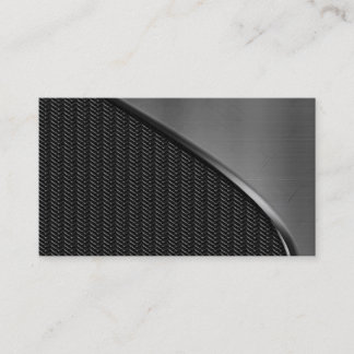 Carbon Fibre And Metal Business Cards