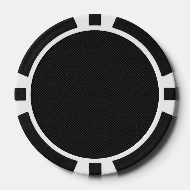 Carbon Fibre Any colour Poker Chips (Front)