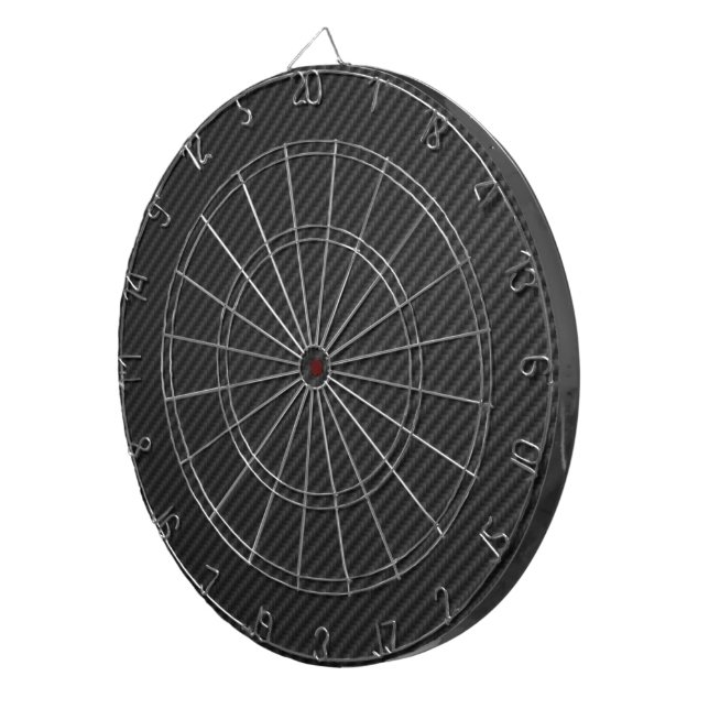 Carbon Fibre Dartboard (Front Right)