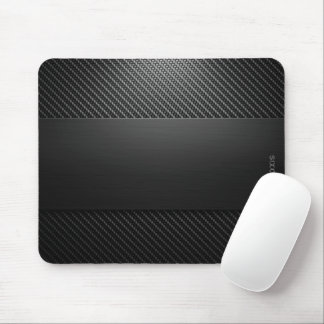 Carbon Fibre Design Mouse pad by Axis in Black 