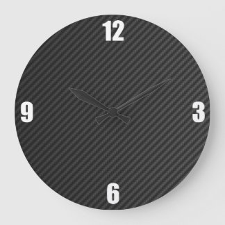 Carbon Fibre Large Clock