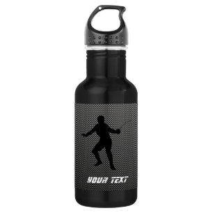 Carbon Fibre look Fencing Silhouette 532 Ml Water Bottle