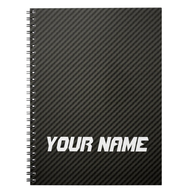 Carbon Fibre Notebook (Front)