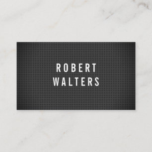 Carbon Fibre Pattern Business Card