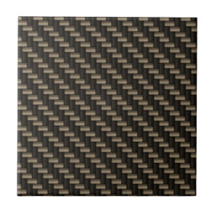 Carbon Fibre Pattern (faux) Ceramic Tile