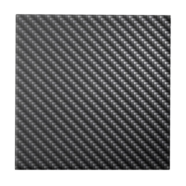 Carbon Fibre Pattern Tile (Front)