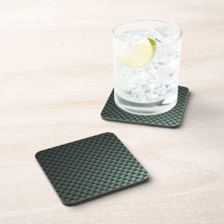 Carbon Fibre Patterned Coaster
