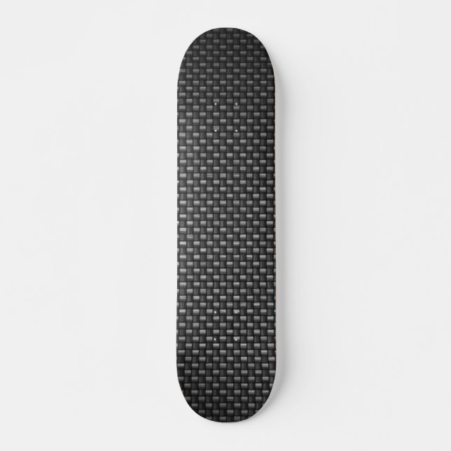 carbon fibre texture skateboard (Front)