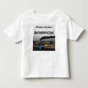 Carbon Footprints - Anthropocene Toddler T-Shirt