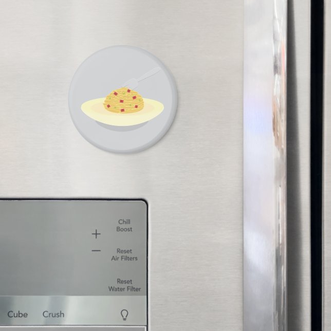 Carbonara_Illustration Magnet (In Situ (Fridge))