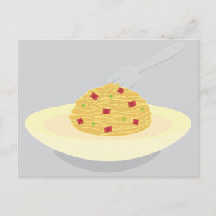 Carbonara_Illustration Postcard