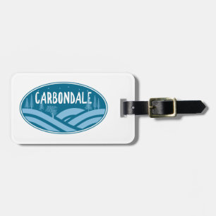 Carbondale Colorado Outdoors Luggage Tag