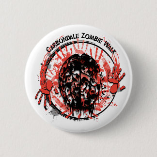 Carbondale Zombie Walk button