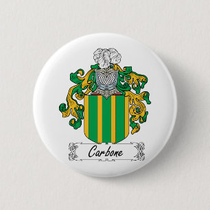 Carbone Family Crest 6 Cm Round Badge