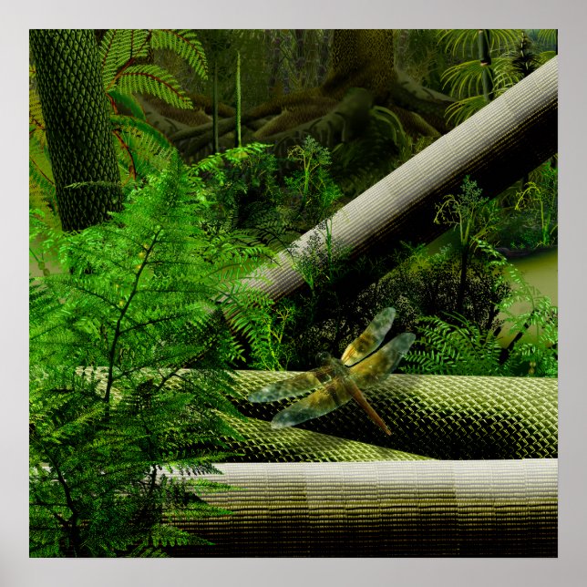 carboniferous forest poster (Front)