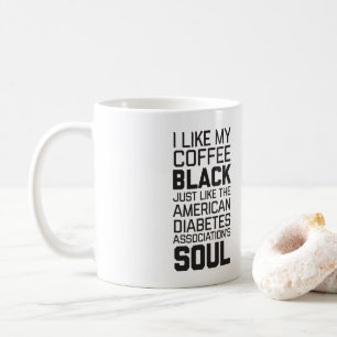 Carbs Agains Humanity Black Coffee / ADA Soul Mug