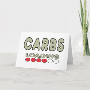 Carbs Loading Card