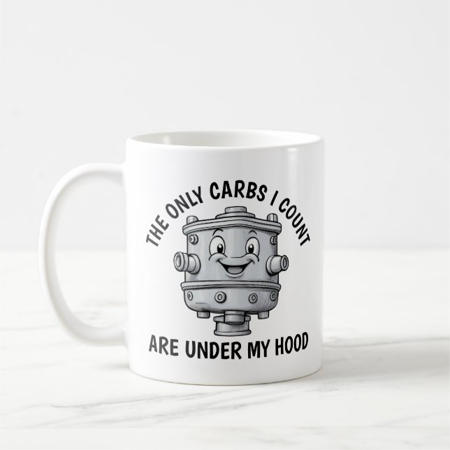 Carburettor  coffee mug (Left)