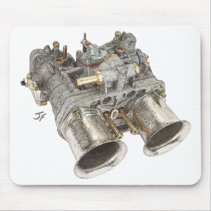 Carburettor Mouse Pad