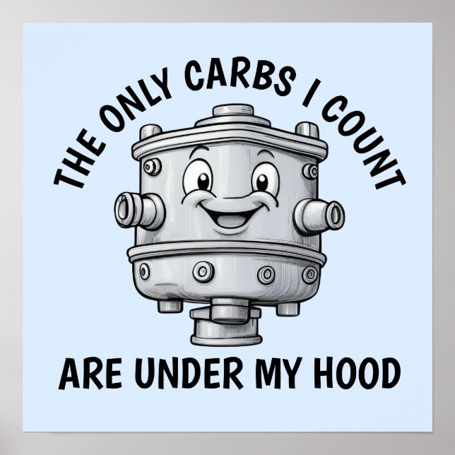 Carburettor Poster (Front)