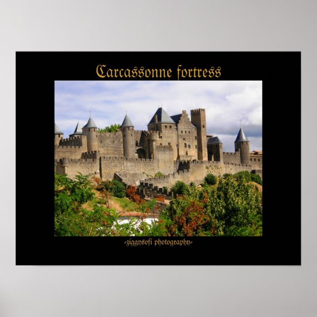 Carcassonne fortress poster (Front)