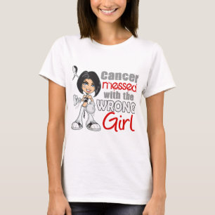 Carcinoid Cancer Messed With Wrong Girl.png T-Shirt