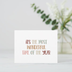 Card (10,8 x 14,2 cm) - Wonderful Time