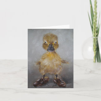 Card/Animal - Baby Duck Card