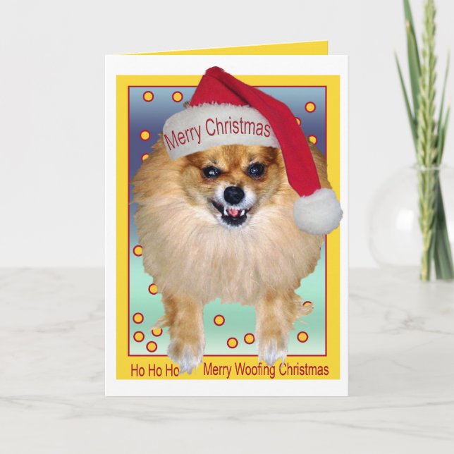 Card | Bad Santa Woofing Christmas (Front)
