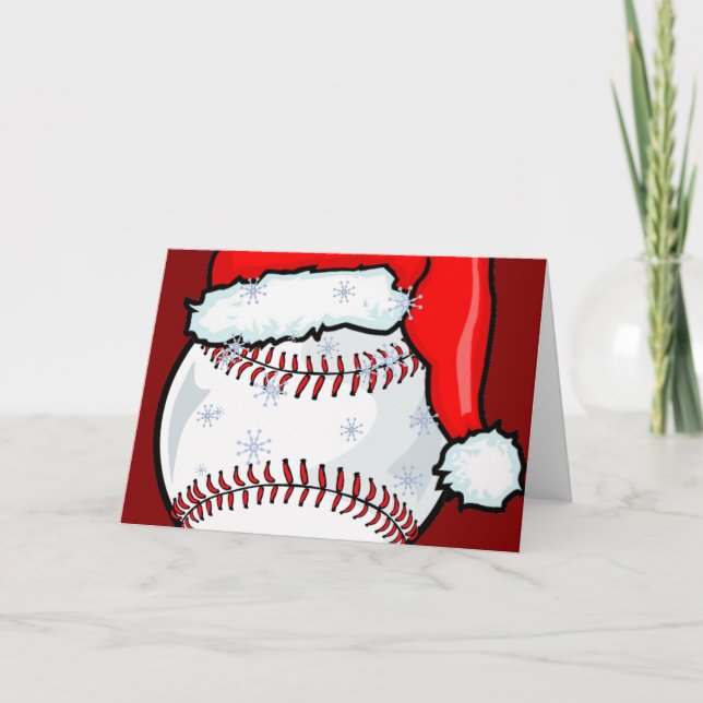 Card - Baseball Christmas (Front)