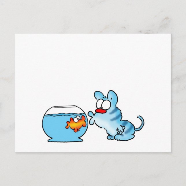 card_Blue1 Postcard (Front)