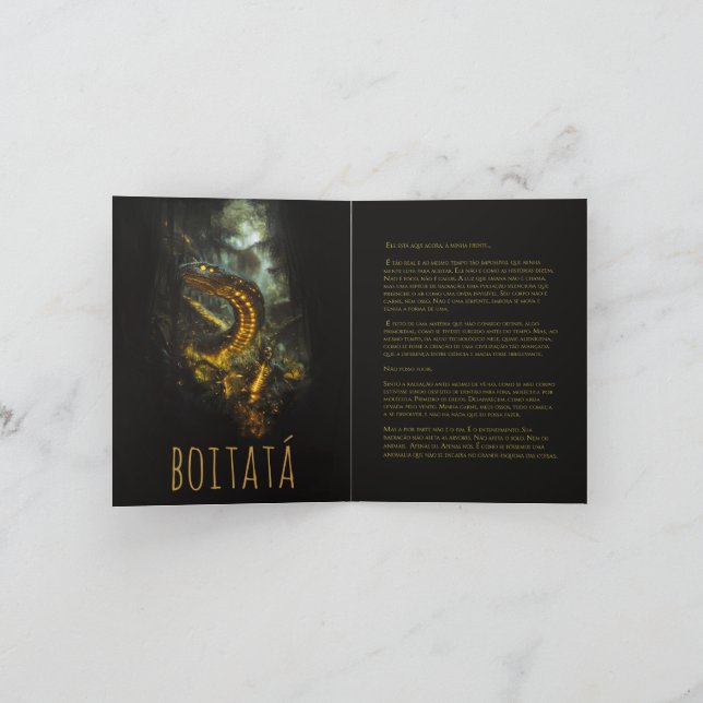 Card Boitatá (Inside)