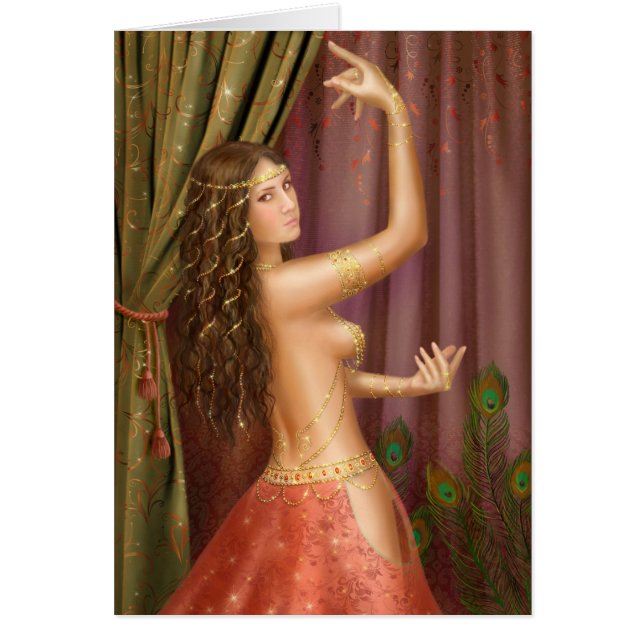 Card " Budur" (Front)