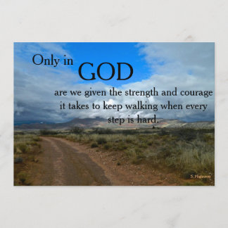 Card - Encouragement - Trials