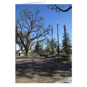 Card: Entrance to Paso Robles Downtown City Park