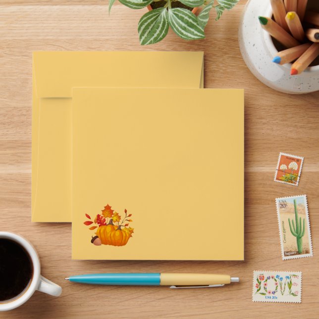 Card Envelope Autumn (Desk)