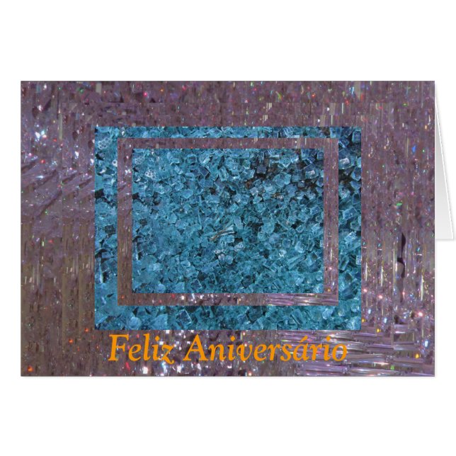 Card - Feliz Aniversário (Front Horizontal)