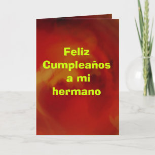 Card - Feliz Cumpleaños a mi hermano