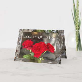 card for a loved one or marriage engagement