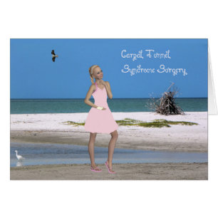 Card for Carpal Tunnel Syndrome Surgery