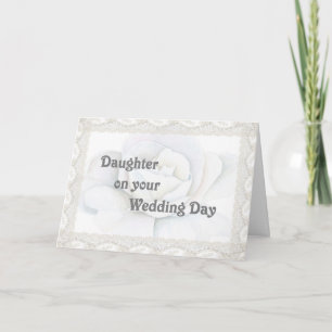 Card for Daughter on her Wedding Day